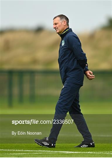 Republic of Ireland U21's Training Session