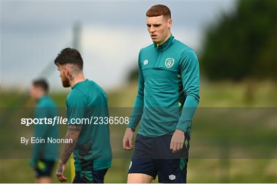 Republic of Ireland U21's Training Session Republic of Ireland U21's Training Session