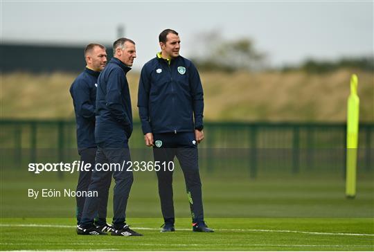 Republic of Ireland U21's Training Session