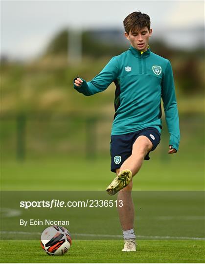 Republic of Ireland U21's Training Session Republic of Ireland U21's Training Session