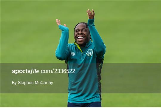 Republic of Ireland Press Conference & Training Session Republic of Ireland Press Conference & Training Session