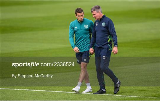 Republic of Ireland Press Conference & Training Session Republic of Ireland Press Conference & Training Session