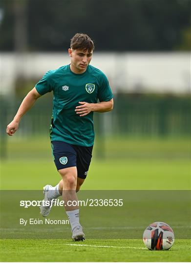 Republic of Ireland U21's Training Session Republic of Ireland U21's Training Session