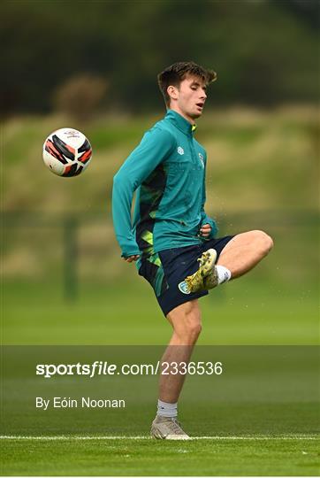 Republic of Ireland U21's Training Session Republic of Ireland U21's Training Session