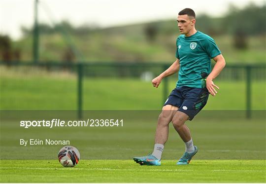 Republic of Ireland U21's Training Session Republic of Ireland U21's Training Session