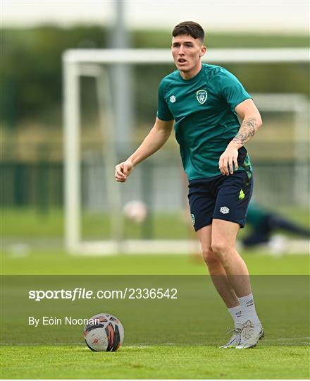 Republic of Ireland U21's Training Session Republic of Ireland U21's Training Session