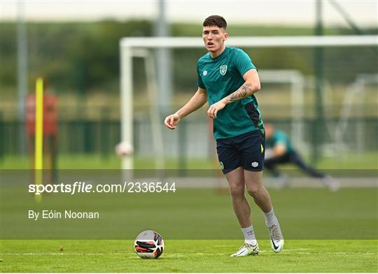 Republic of Ireland U21's Training Session Republic of Ireland U21's Training Session
