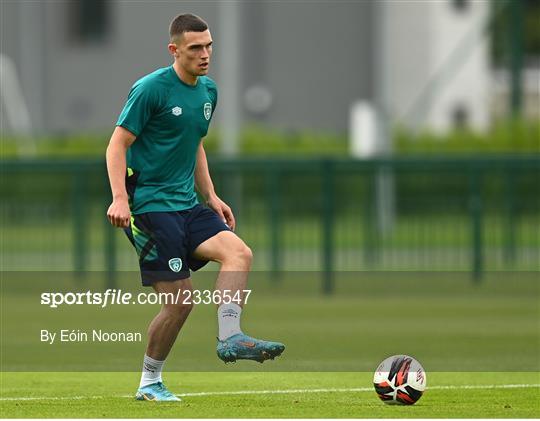 Republic of Ireland U21's Training Session Republic of Ireland U21's Training Session