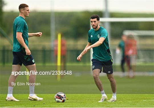 Republic of Ireland U21's Training Session Republic of Ireland U21's Training Session
