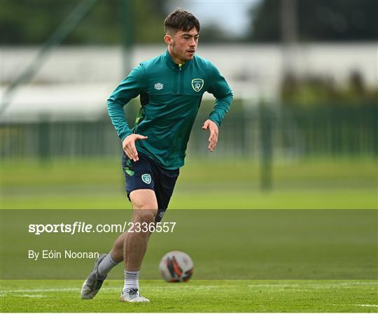 Republic of Ireland U21's Training Session Republic of Ireland U21's Training Session