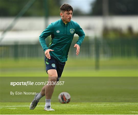 Republic of Ireland U21's Training Session