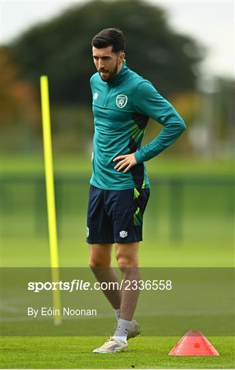Republic of Ireland U21's Training Session Republic of Ireland U21's Training Session