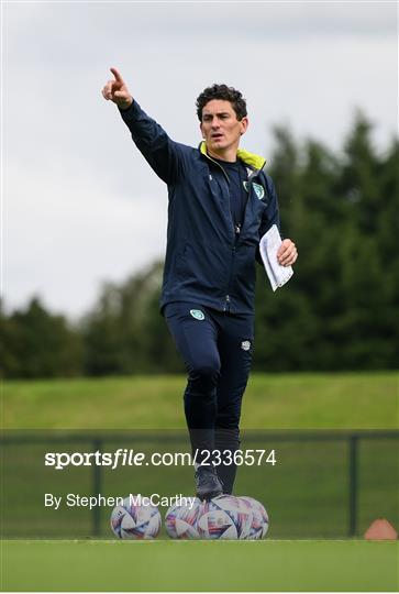 Republic of Ireland Press Conference & Training Session Republic of Ireland Press Conference & Training Session