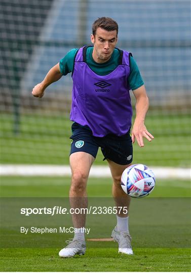 Republic of Ireland Press Conference & Training Session Republic of Ireland Press Conference & Training Session