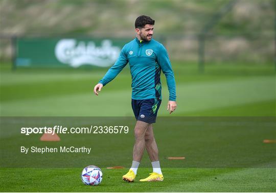 Republic of Ireland Press Conference & Training Session Republic of Ireland Press Conference & Training Session