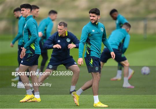 Republic of Ireland Press Conference & Training Session Republic of Ireland Press Conference & Training Session