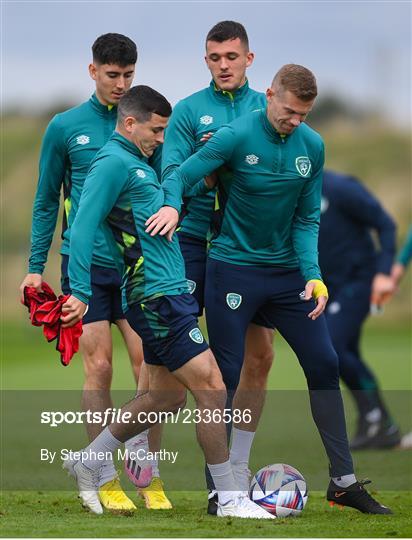 Republic of Ireland Press Conference & Training Session