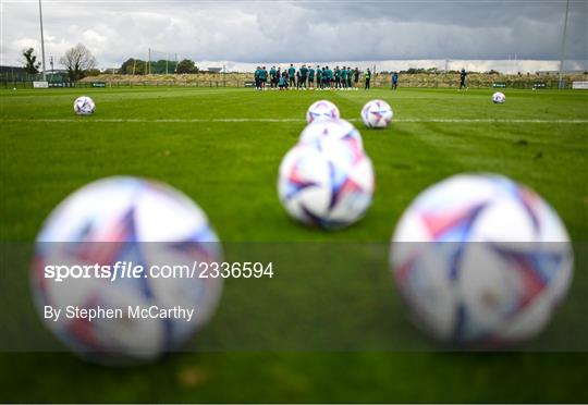 Republic of Ireland Press Conference & Training Session Republic of Ireland Press Conference & Training Session