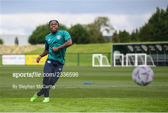 Republic of Ireland Press Conference & Training Session Republic of Ireland Press Conference & Training Session