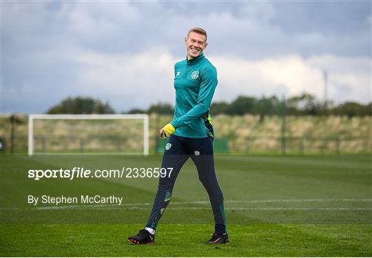 Republic of Ireland Press Conference & Training Session