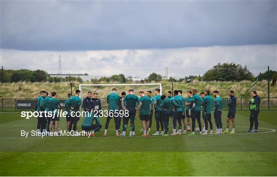 Republic of Ireland Press Conference & Training Session Republic of Ireland Press Conference & Training Session