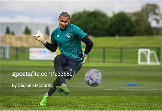 Republic of Ireland Press Conference & Training Session Republic of Ireland Press Conference & Training Session