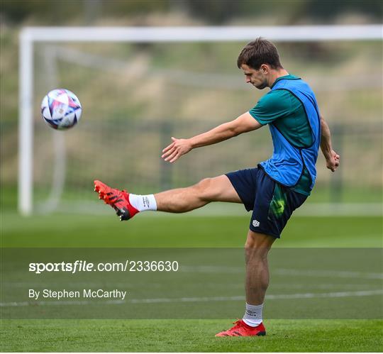 Republic of Ireland Press Conference & Training Session Republic of Ireland Press Conference & Training Session