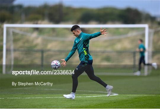 Republic of Ireland Press Conference & Training Session Republic of Ireland Press Conference & Training Session