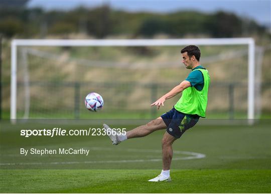Republic of Ireland Press Conference & Training Session Republic of Ireland Press Conference & Training Session