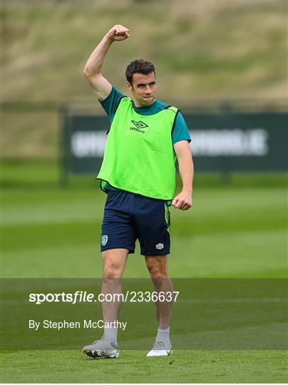 Republic of Ireland Press Conference & Training Session Republic of Ireland Press Conference & Training Session