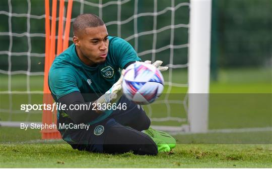 Republic of Ireland Press Conference & Training Session Republic of Ireland Press Conference & Training Session