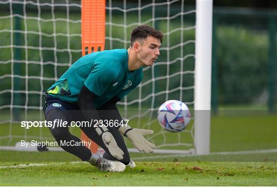 Republic of Ireland Press Conference & Training Session Republic of Ireland Press Conference & Training Session