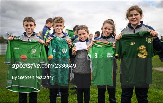 Republic of Ireland Press Conference & Training Session