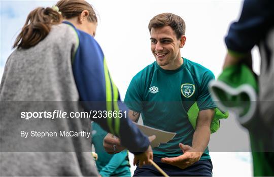 Republic of Ireland Press Conference & Training Session Republic of Ireland Press Conference & Training Session