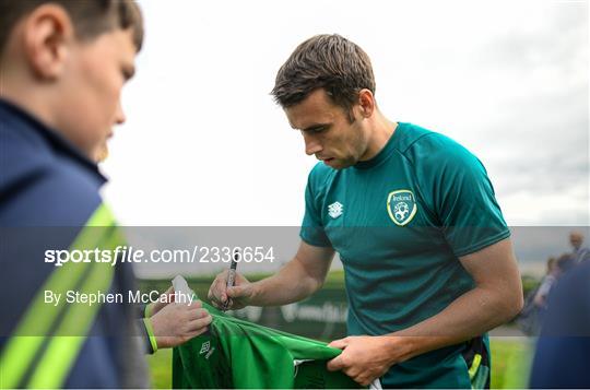 Republic of Ireland Press Conference & Training Session