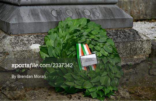 Ceremony to Mark the 175th Anniversary of the Birth of GAA Co-founder Michael Cusack Ceremony to Mark the 175th Anniversary of the Birth of GAA Co-founder Michael Cusack