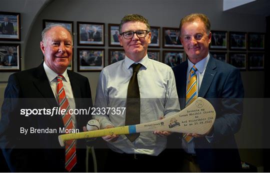 Ceremony to Mark the 175th Anniversary of the Birth of GAA Co-founder Michael Cusack Ceremony to Mark the 175th Anniversary of the Birth of GAA Co-founder Michael Cusack