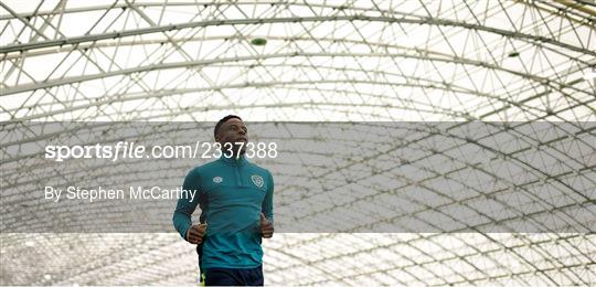 Republic of Ireland Training Session and Press Conference Republic of Ireland Training Session and Press Conference
