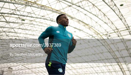 Republic of Ireland Training Session and Press Conference Republic of Ireland Training Session and Press Conference