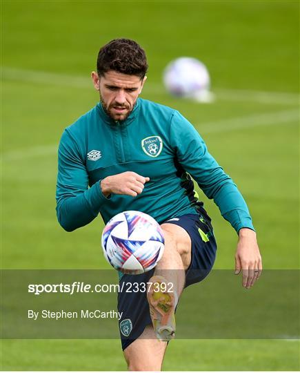 Republic of Ireland Training Session and Press Conference