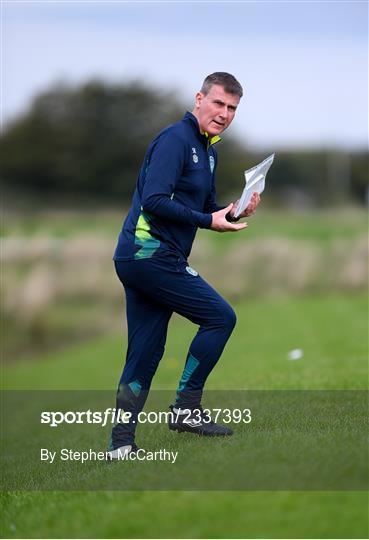 Republic of Ireland Training Session and Press Conference Republic of Ireland Training Session and Press Conference