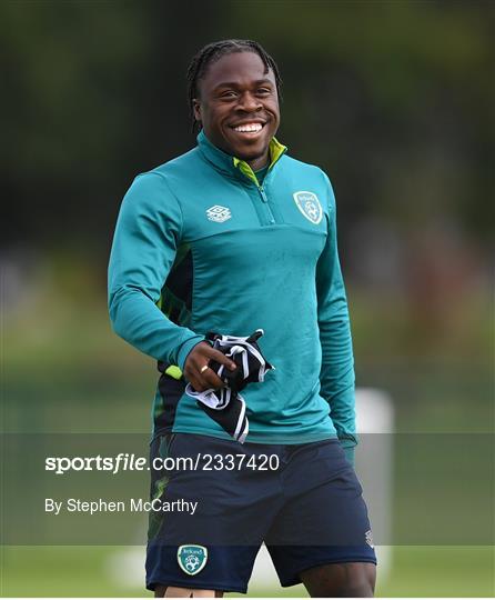 Republic of Ireland Training Session and Press Conference