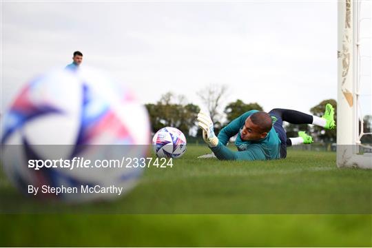 Republic of Ireland Training Session and Press Conference