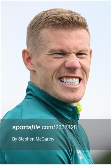 Republic of Ireland Training Session and Press Conference Republic of Ireland Training Session and Press Conference