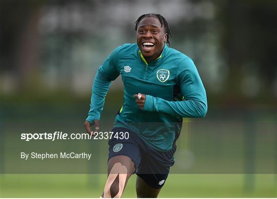Republic of Ireland Training Session and Press Conference Republic of Ireland Training Session and Press Conference