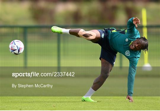 Republic of Ireland Training Session and Press Conference