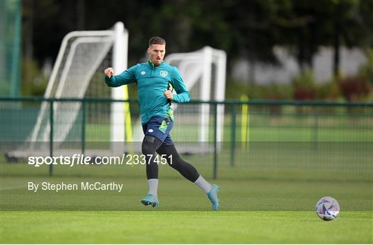 Republic of Ireland Training Session and Press Conference