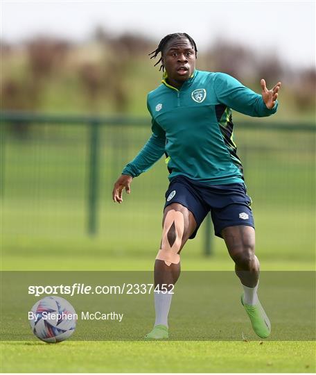 Republic of Ireland Training Session and Press Conference