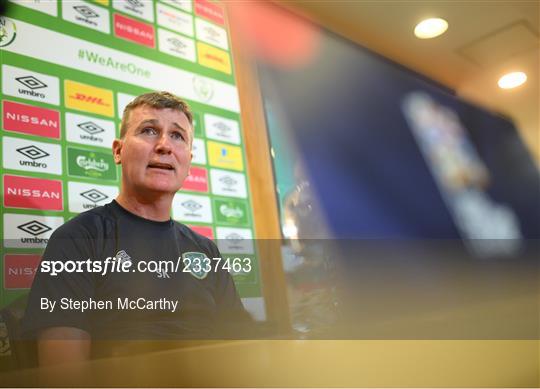 Republic of Ireland Training Session and Press Conference Republic of Ireland Training Session and Press Conference