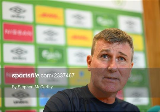 Republic of Ireland Training Session and Press Conference